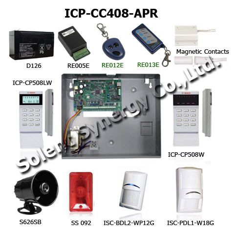 ระบบกันขโมย Bosch - ICP-CC408-APR